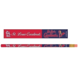 St. Louis Cardinals Pencil 6 Pack