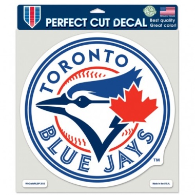 Toronto Blue Jays Decal 8x8 Perfect Cut  Color - Special Order