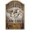 Nashville Predators Sign 11x17 Wood Fan Cave Design - Special Order