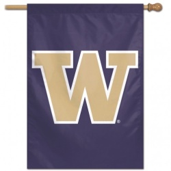 Washington Huskies Banner 28x40 Vertical - Special Order