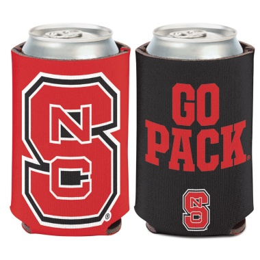 North Carolina State Wolfpack Can Cooler Slogan Design Special Order