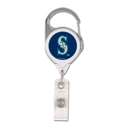 Seattle Mariners Badge Holder Premium Retractable - Special Order