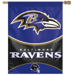 Baltimore Ravens Banner 27x37