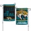 Jacksonville Jaguars Flag 12x18 Garden Style 2 Sided Slogan Design - Special Order