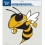 Georgia Tech Yellow Jackets Decal 8x8 Die Cut Color