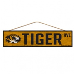 Missouri Tigers Sign 4x17 Wood Avenue Design - Special Order