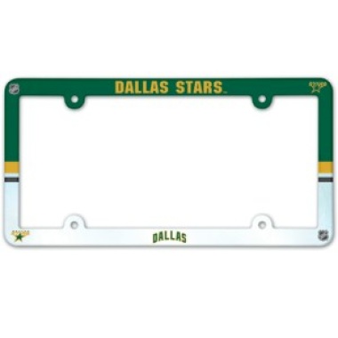 Dallas Stars License Plate Frame - Full Color