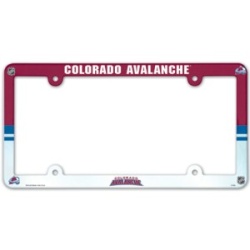 Colorado Avalanche License Plate Frame - Full Color - Special Order