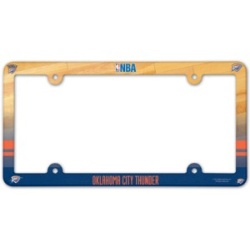 Oklahoma City Thunder License Plate Frame - Full Color - Special Order