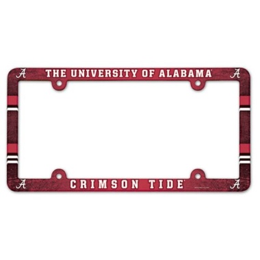 Alabama Crimson Tide License Plate Frame - Full Color