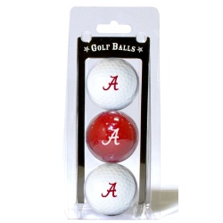 Alabama Crimson Tide 3 Pack of Golf Balls - Special Order