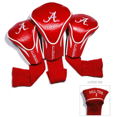 Alabama Crimson Tide Golf Club Headcover Set 3 Piece Contour Style - Special Order