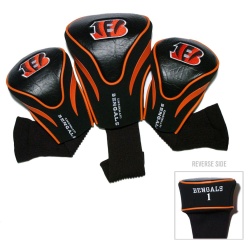 Cincinnati Bengals Golf Club 3 Piece Contour Headcover Set - Special Order