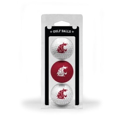 Washington State Cougars 3 Pack of Golf Balls - Special Order