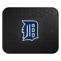 Detroit Tigers Car Mat Heavy Duty Vinyl Rear Seat