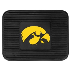 Iowa Hawkeyes Car Mat Heavy Duty Vinyl Rear Seat