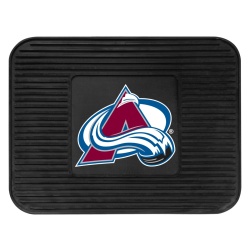 Colorado Avalanche Car Mat Heavy Duty Vinyl Rear Seat - Special Order