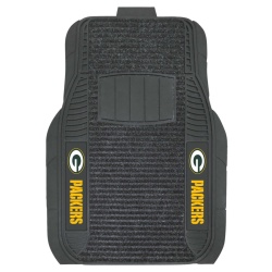 Green Bay Packers Car Mats Deluxe Set