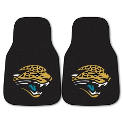 Jacksonville Jaguars Car Mats Printed Carpet 2 Piece Set - Special Order