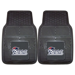 New England Patriots Car Mats Heavy Duty 2 Piece Vinyl