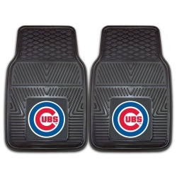 Chicago Cubs Heavy Duty 2-Piece Vinyl Car Mats