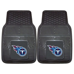 Tennessee Titans Car Mats Heavy Duty 2 Piece Vinyl