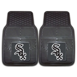 Chicago White Sox Heavy Duty 2-Piece Vinyl Car Mats