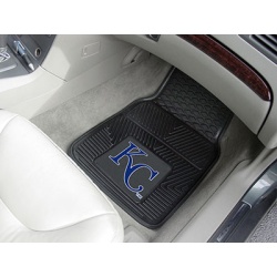 Kansas City Royals Heavy Duty 2-Piece Vinyl Car Mats