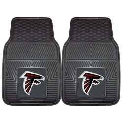 Atlanta Falcons Car Mats Heavy Duty 2 Piece Vinyl