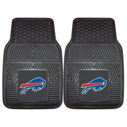 Buffalo Bills Car Mats Heavy Duty 2 Piece Vinyl