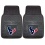 Houston Texans Car Mats Heavy Duty 2 Piece Vinyl