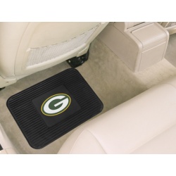 Green Bay Packers Car Mat Heavy Duty Vinyl Rear Seat