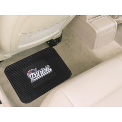 New England Patriots Car Mat Heavy Duty Vinyl Rear Seat