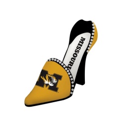 Missouri Tigers Decorative Wine Bottle Holder - Shoe