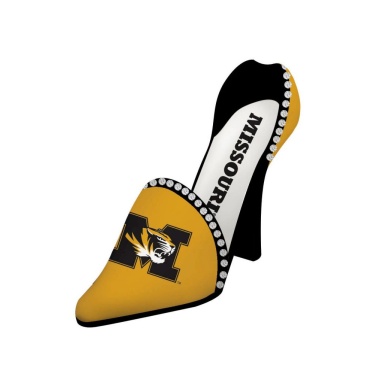 Missouri Tigers Decorative Wine Bottle Holder - Shoe