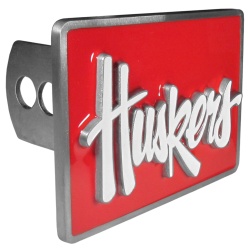 Nebraska Cornhuskers Trailer Hitch Cover