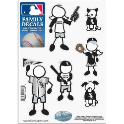 Chicago White Sox Decal 5x7 Family Sheet