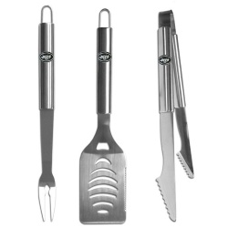 New York Jets Grilling BBQ 3 Piece Utensil Set