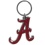 Alabama Crimson Tide Chrome Logo Cut Keychain