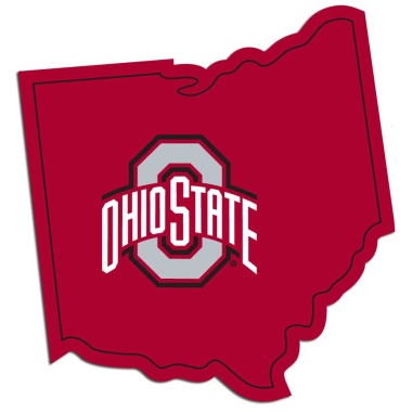 Ohio State Buckeyes Decal Home State Pride Style