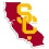 USC Trojans Decal Home State Pride Style - Special Order