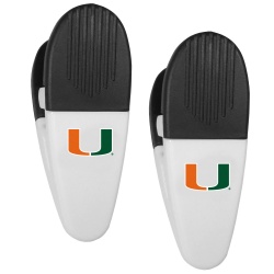 Miami Hurricanes Chip Clips 2 Pack Special Order