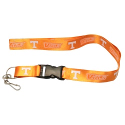 Tennessee Volunteers Lanyard Breakaway with Key Ring Style - Special Order