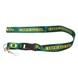 Oregon Ducks Lanyard - Breakaway with Key Ring