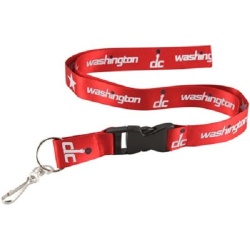 Washington Wizards Lanyard - Breakaway with Key Ring - Special Order