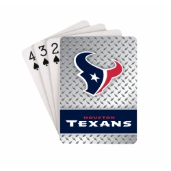 Houston Texans Playing Cards - Diamond Plate