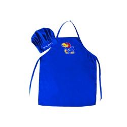 Kansas Jayhawks Apron and Chef Hat Set - Special Order