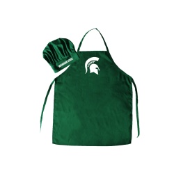 Michigan State Spartans Apron and Chef Hat Set