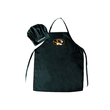 Missouri Tigers Apron and Chef Hat Set