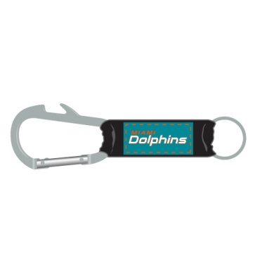 Miami Dolphins Keychain Carabiner Style